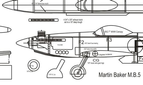 intermediate  advanced rc airplane plans