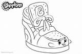 Coloring Pages Wedge Sneaky Shopkins Printable Kids sketch template