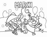 Coloring March Pages Madness Getcolorings Printable sketch template