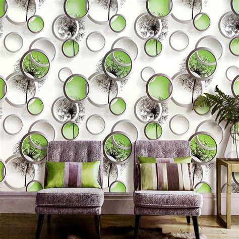 floral design interior  wallpaper pvc wallpaper forest room wallpaper