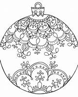 Pages Printable Ornament Coloring Getcolorings Ornaments Christmas sketch template