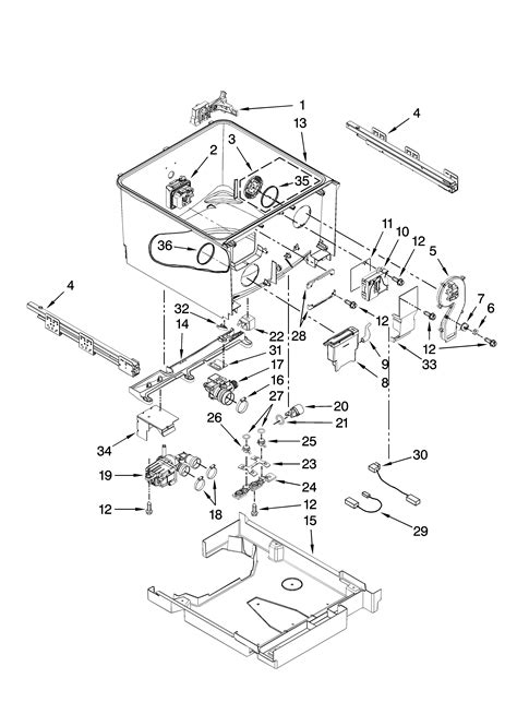 diagram wiring diagram  kenmore dishwasher mydiagramonline