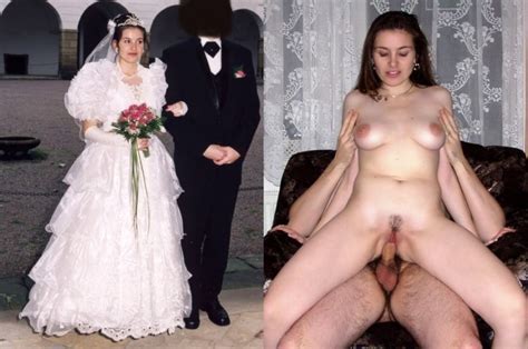 beautiful brides exposed dressed undressed before after 116 pics