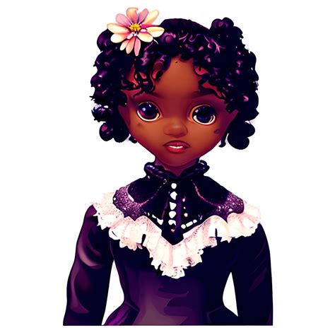 Hyperdetailed Ultra Realistic Portrait Of An Adorably Cute Black Girl
