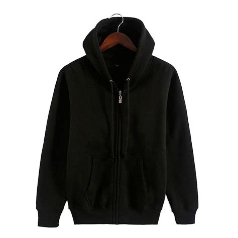 Jual Oblo Hoodie Jaket Zipper Resleting Basic Polos Fleece Pria Wanita