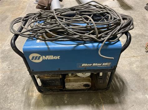 miller blue star  ccdc welder generator wleads bigiron auctions