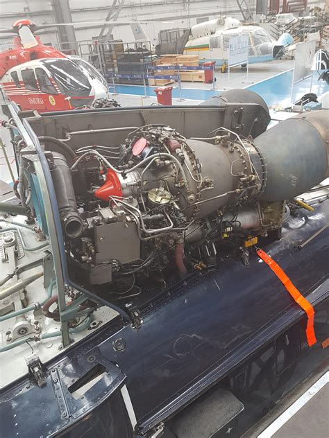 exposed helicopter engine rmachineporn