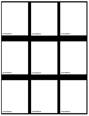 flash card template fill  printable fillable blank pdffiller