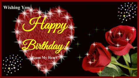 a romantic animated birthday greeting e card for her sweetheart birthday wishes for wife