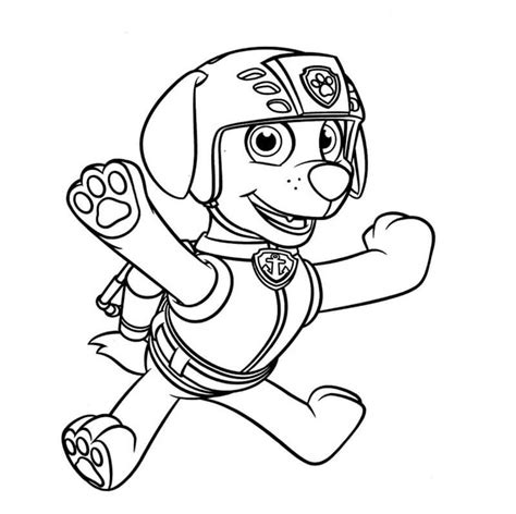 cute zuma paw patrol coloring page  printable coloring pages  kids