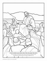 Jesus Lds Shine Sermon Gospel Colorpage Holamormon3 Latterdaychatter Parable Wk Verse Beatitudes Issues Colouring Latter Chatter Liahona Testament Outros Preaching sketch template