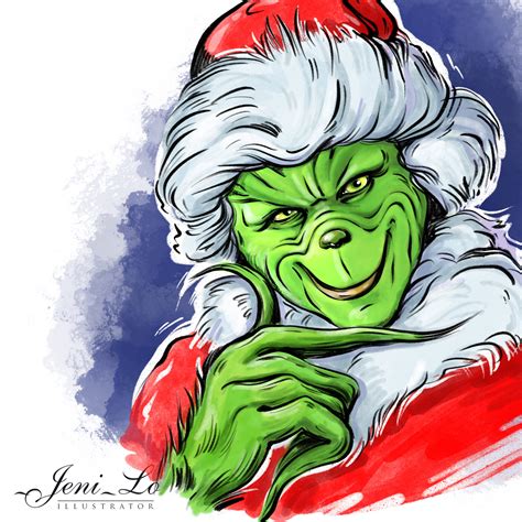 grinch santa claus png merry christmas sublimation file  etsy