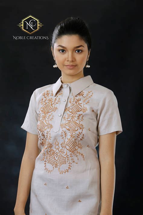 modern filipiniana dress linen barong tagalog philippine