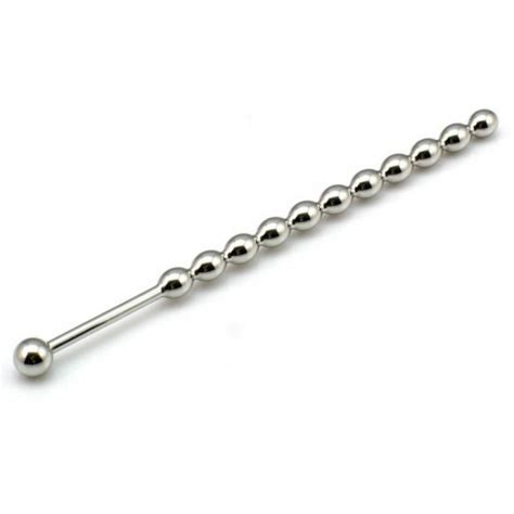 8mm Stainless Steel 6mm Urethral Sound Penis Urethral Plug Catheter Sex Toy