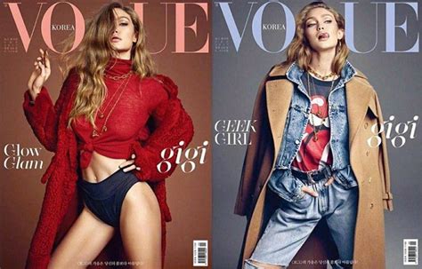 Gigi Hadid Esbanja Confiança E Sex Appeal Na Vogue Coreana Vogue