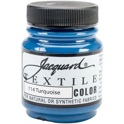 jacquard textile color fabric paint oz turquoise walmartcom