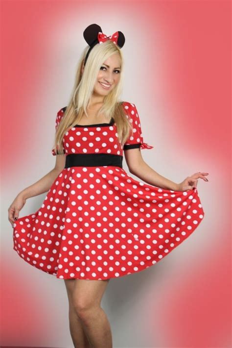 Buy Womens Adult Minnie Mouse Fancy Dress