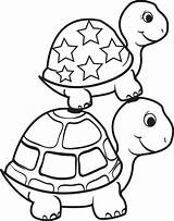 Schildkröten Vorlage sketch template