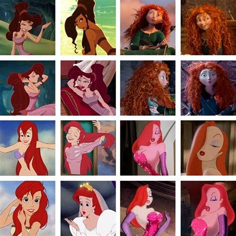 Why Does Every Red Haired Disney Character Wear Green Or