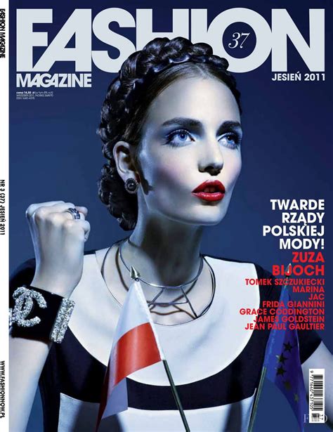 Cover Of Fashion Magazine With Zuzanna Bijoch September