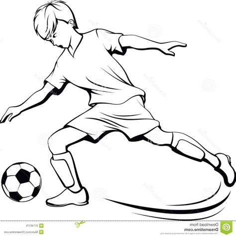easy kicking  soccer ball drawing derbyann