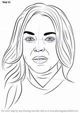 Lohan Lindsay Drawingtutorials101 Tutorials sketch template
