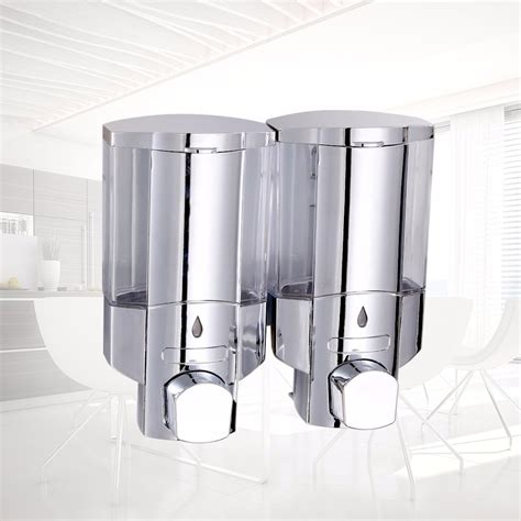 shampoo shower soap dispenser battery powered wall mount automatic