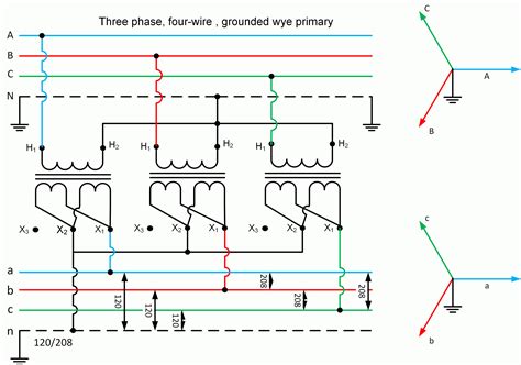phase transformer wiring diagram cadicians blog
