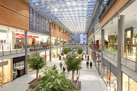 large  open spaces ventilation  shopping malls