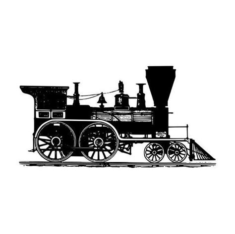 steam train logo svg engine locomotive railway track coal transportation vintage railroad