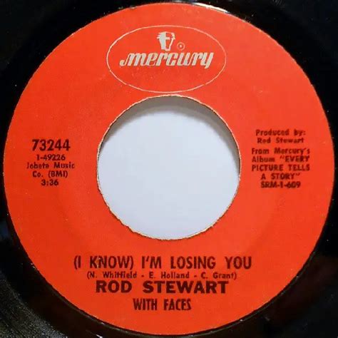 I Know Im Losing You De Rod Stewart With Faces 45t X 1 Chez