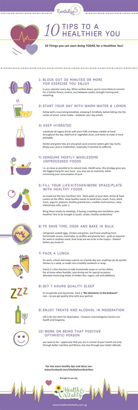 tips   healthier  infographic
