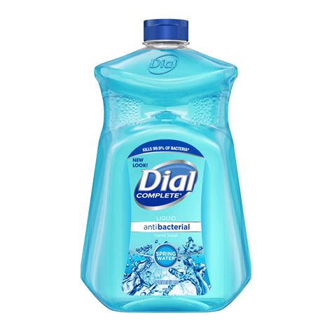 dial antibacterial liquid hand soap refill spring water  ounce