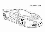 Coloring Pages Car Kids Printable Mclaren Sheets Teenagers Race Animal Sports Adult Print Book sketch template