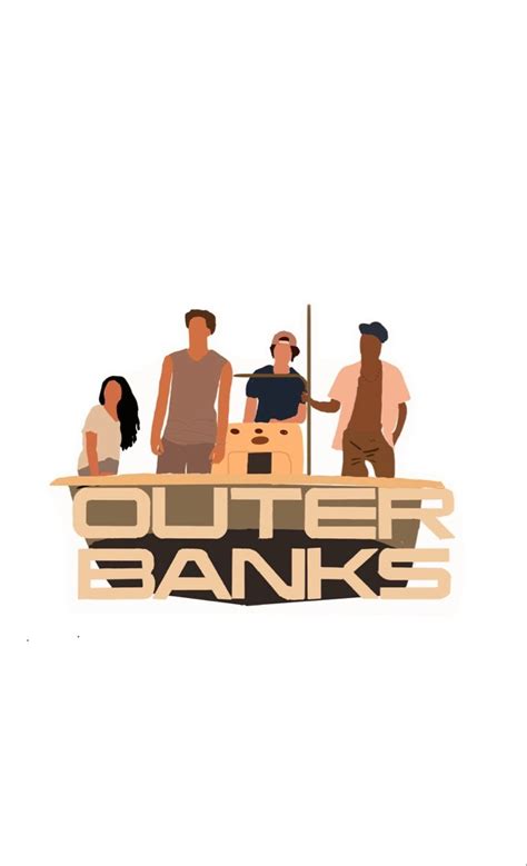 outer banks sticker banks logo outer banks surf stickers