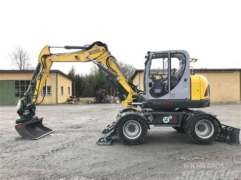 wacker neuson ew baujahr  mobilbagger gebraucht kaufen und