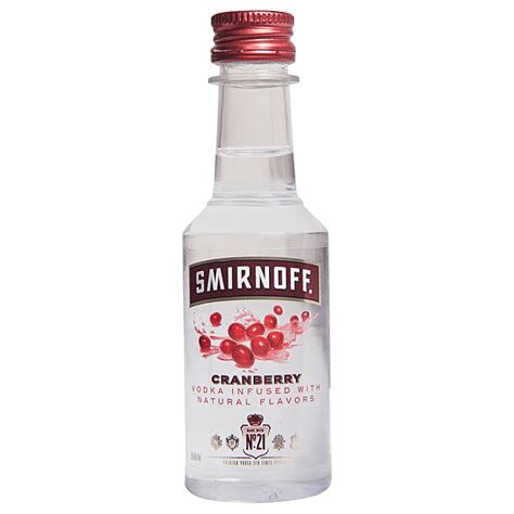 Smirnoff Cranberry Vodka 50 Ml Applejack