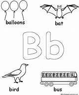 Bb Letters Preschool Big Enchantedlearning Learning Enchanted Kindergarten Gif Search sketch template