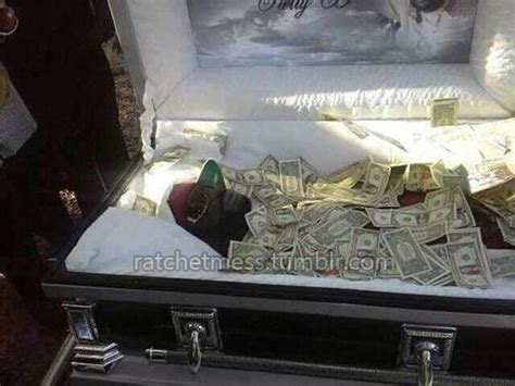 guess which celebrity is ballin in a coffin after his