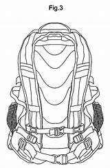 Backpack Camping Coloring Pages Netart sketch template
