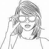 Swift Taylor Drawing Drawings Coloring Pages Easy Outline Print Book Draw Step Wonder Cute Search Adults Online Singing Bad sketch template
