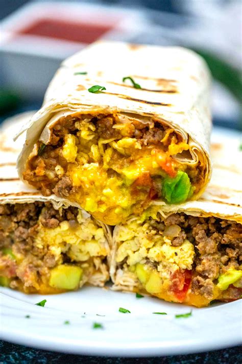 mexican taco breakfast burrito video sweet  savory meals
