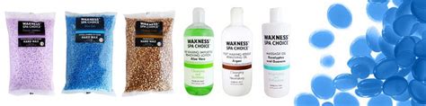 waxness spa choice    specially formulated  salon spas