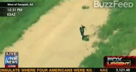 Graphic Content Car Chase Ends With Man Shooting Himself Live On Fox
