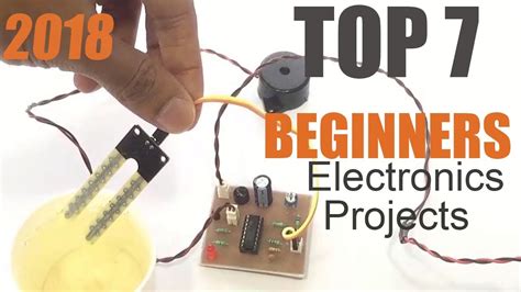 top  simple electronics projects  beginners youtube