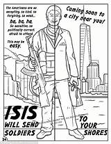 Book Coloring Isis Terror Anti Islamic Described Regarding Accurate Radical Education Homes Its Very Description Their sketch template