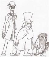 Ghosts Hitchhiking Haunted Mansion Tfa Style Coloring Disney Pages Disneyland Deviantart Choose Board sketch template
