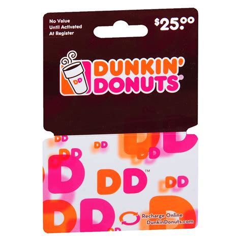 dunkin donuts  gift card walgreens