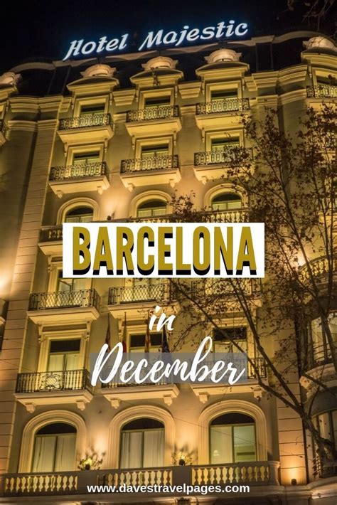 barcelona  december visiting barcelona  winter visit barcelona