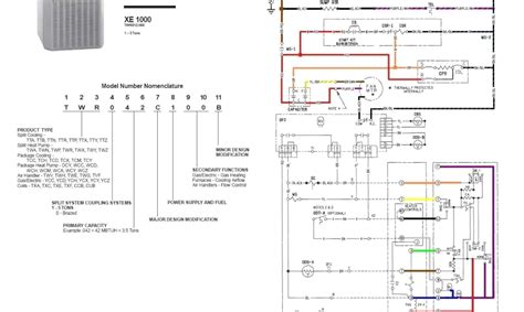 trane thermostat wiring diagram luxury wiring diagram  trane